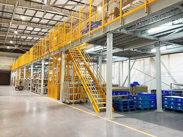 鄭州倉庫鋼平臺項(xiàng)目通過驗(yàn)收投入使用！